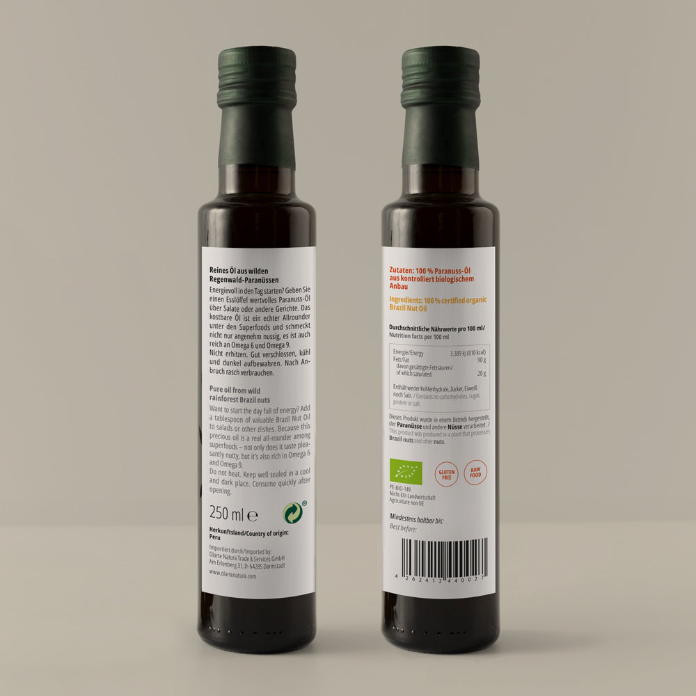 Bio Paranussöl 250 ml